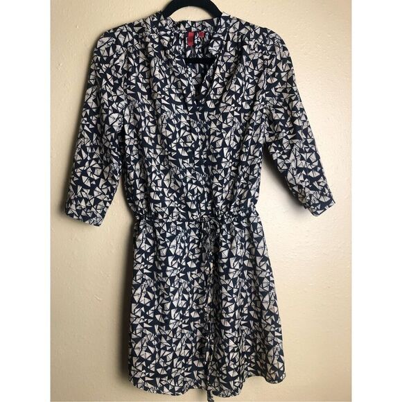 5/58 Geometry Shirt Dress Size S - Picture 2 of 12